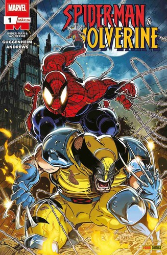 Spider man wolverine sc - &,