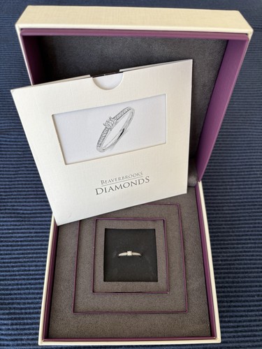 Damenring solitaire ring - solitaire,