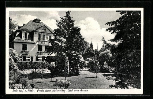 Ansichtskarte rhöndorf - ansichtskarte, /