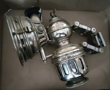 alte Fahrrad Karbidlampe, H. RIEMANN, Chemnitz-Gablenz, PHÄNOMEN, 1900er Jahre