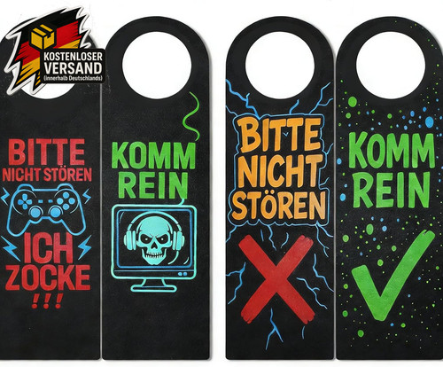 Gaming türhänger set 4er - türhänger,