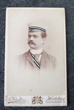 CDV, Kabinettfoto, koloriert