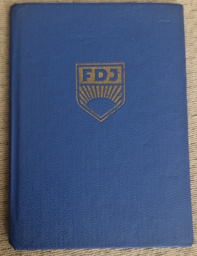 Fdj mitgliedsbuch von - fdj, 1986