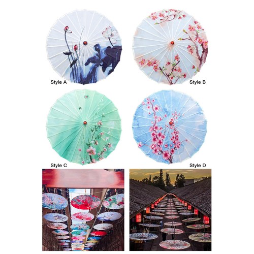 Chinesischer regenschirm aus - chinesischer,