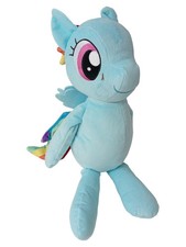 MY LITTLE PONY Kuscheltier Pferd Rainbow Dash Plüschtier Blau 37 cm