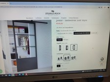 Stahl Loft Schiebetür matt