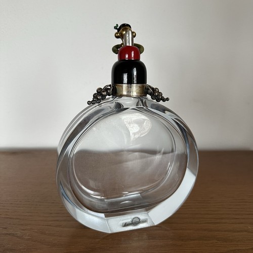 Vintage likör flasche silber - likör,