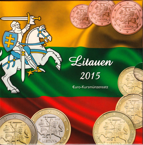 Litauen 2015 kms euro - av-vd,