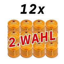 2. Wahl 12x FUMOSA Gaskartusche 190 g  | Stechkartuschen