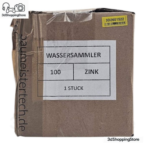 Zink regenwassersammler 100mm - regenwassersammler,