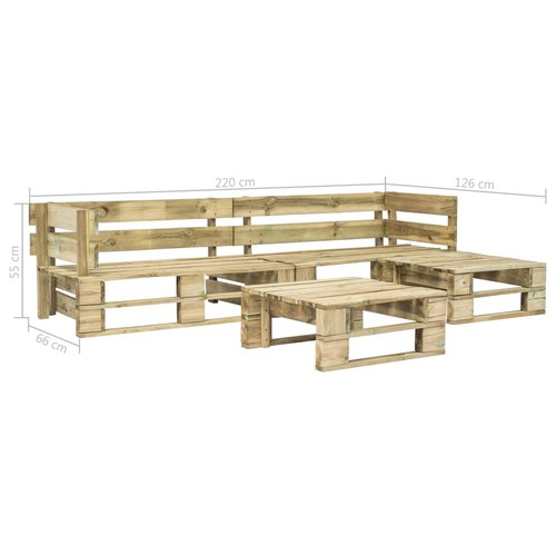 Holz palettensofa garten - holz,
