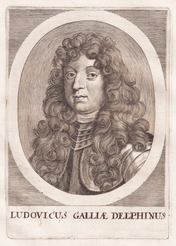 Louis bourbon dauphin de - de,