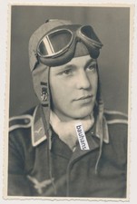 Foto Portrait Luftwaffe Pilot