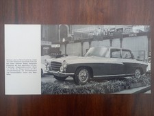 Salmson 2300 Berline Motto, Salon Paris, Abbildung, 1956