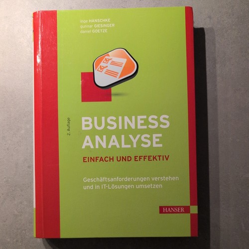 Business analyse einfach und - business,
