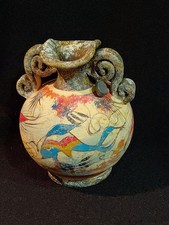 Griechische Vase DelfinMotiv