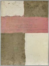 Krampen „Großer Müll Mondrian 123“ 1996, Decollage.