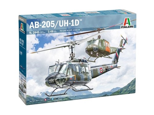 Italeri bell 205 uh - italeri, ab-205