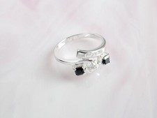 Silber Ring Silber 925 weiß