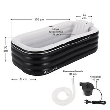 Aufblasbare Badewanne Wanne