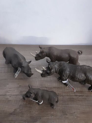 Schleich nashorn kalb - kalb, 4