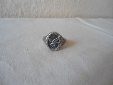 Ring Fliegerschützen   Silber  gestempelt Durchmesser ca. 2,2 cm