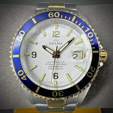 Delma Herren Uhr Santiago 52701.560.6.714 Swiss Made Automatic Diver Chronometer