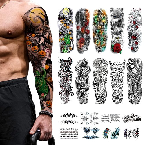 Blatt temporäre tattoos - 18,