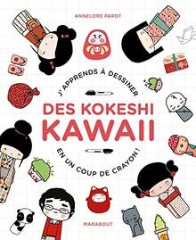 Dessine des kokeshi - je,