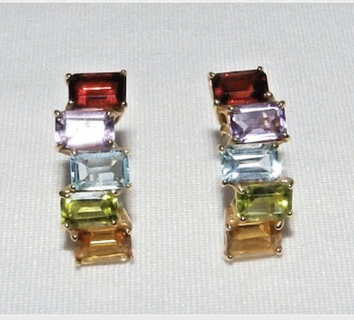 14k gold multi - gold, edelstein