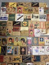 Riesen Sammlung Streichholzschachtel Etiketten um 1930 antik alt ca 250 stück 