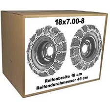 Rasenmäher Schneeketten für