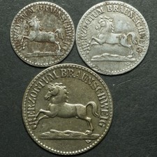 NOTGELD: 5, 10 & 50 Pfennig