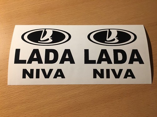 Lada niva aufkleber set - aufkleber,