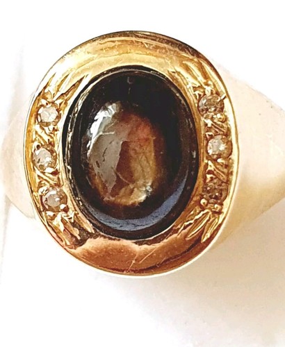 Damenring 585 sternsaphir - damenring, 585,sternsaphir