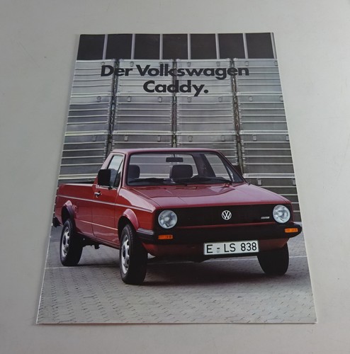 Prospekt broschüre caddy - prospekt/broschüre, vw