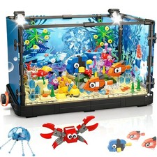 Aquarium-Baustein beleuchtetes