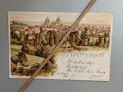 Gruß aus erfurt - ak,