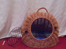 Weidenkorb zum Tranport  und zum Kuscheln für Katzen