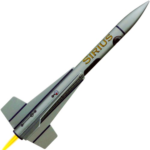 Fliegende modellrakete sirius - fliegende,