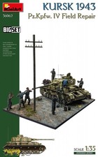 MiniArt 36062 Kursk 1943 - Panzer IV Field Repair - Big Set - Diorama - 1:35