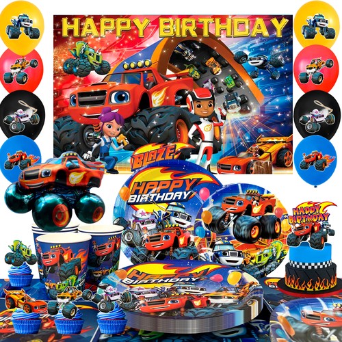 Monster truck geburtstags deko - monster,