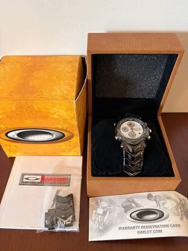 Oakley gmt armbanduhr uhr - armbanduhr, mit