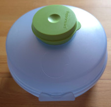 Tupperware semmelrunde Hamburger-Brötchen-Box mit Dip-Behälter