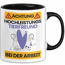 Tierfreund tasse geschenk - tasse,