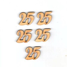 25 Geburtstag verschiedene