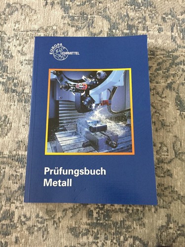 Prüfungsbuch metall von max - von,