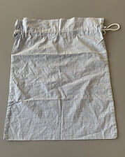 LE PETIT BEURRE WÄSCHESACK IN HELLBLAU WEISS KARIERT VICHY KARO