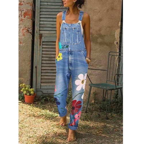 Damen jeans jumpsuit hose - jeans,