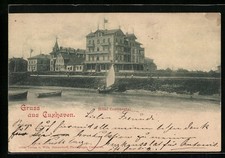 Ansichtskarte Cuxhaven, Hotel